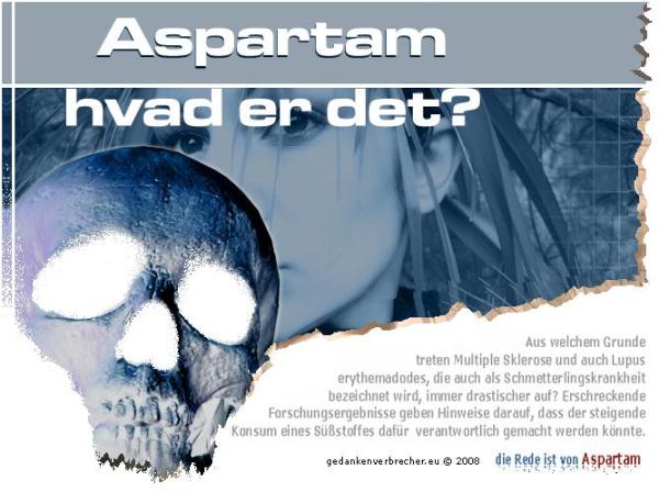 Süßstoff Aspartam als Krebserreger  Aspartttttttttam1212121687